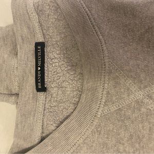 Brandy Melville grey crewneck
